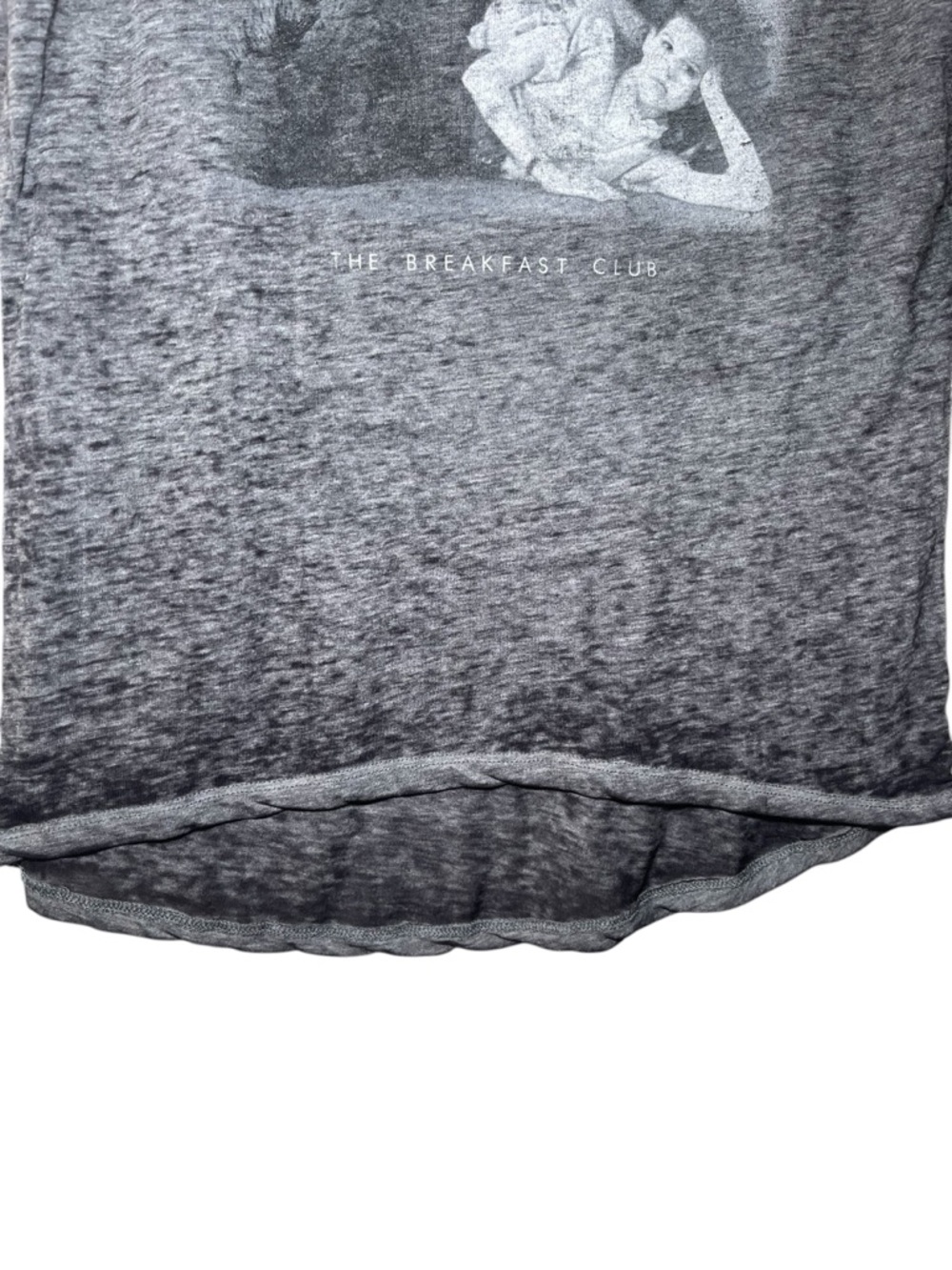 The Breakfast Club Official Vintage Sheer Burnout 80's Retro T-Shirt Size Large - Picture 4 of 15
